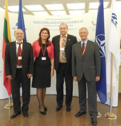 1. јун 2014. Делегација Народне скупштине на пролећном заседању Парламентарне скупштине НАТО